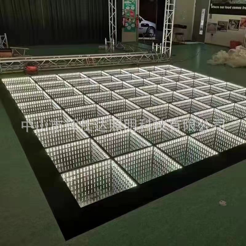 Huishida specializes in manufacturing LED abyss floor tile lights, abyss lights, abyss mirrors, bottomless abyss lights, and 3D abyss environments Specification drawing