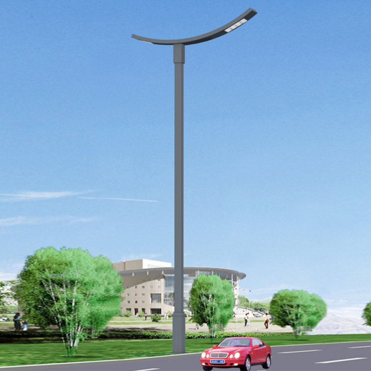 Wholesale 10-meter double-arm street lamps, hot-dip galvanized 6-meter, 8-meter and 12-meter street lamp poles, 100wled city power street lamps for highways Application Scenario
