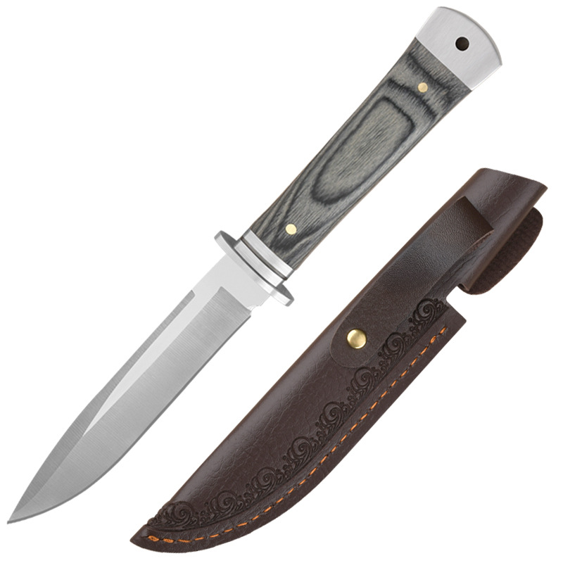 Sharp ABS-handled fruit knife, hand-held meat knife, high-hardness camping and outdoor knife, household fruit knife Item Picture