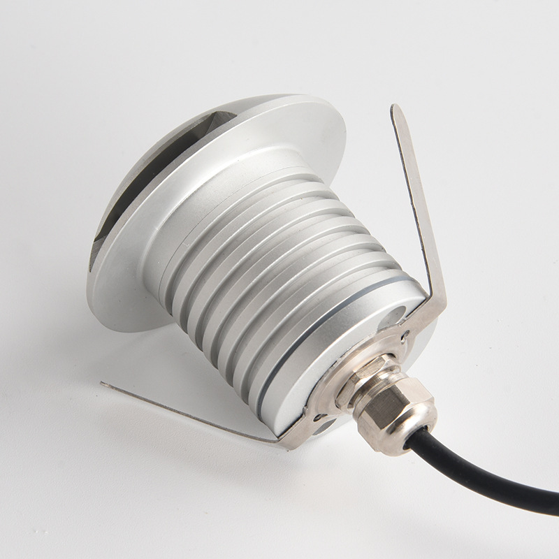 LED ground lights, outdoor LED side-emitting ground lights, embedded garden, villa, courtyard, lawn and landscape spotlights Specification drawing