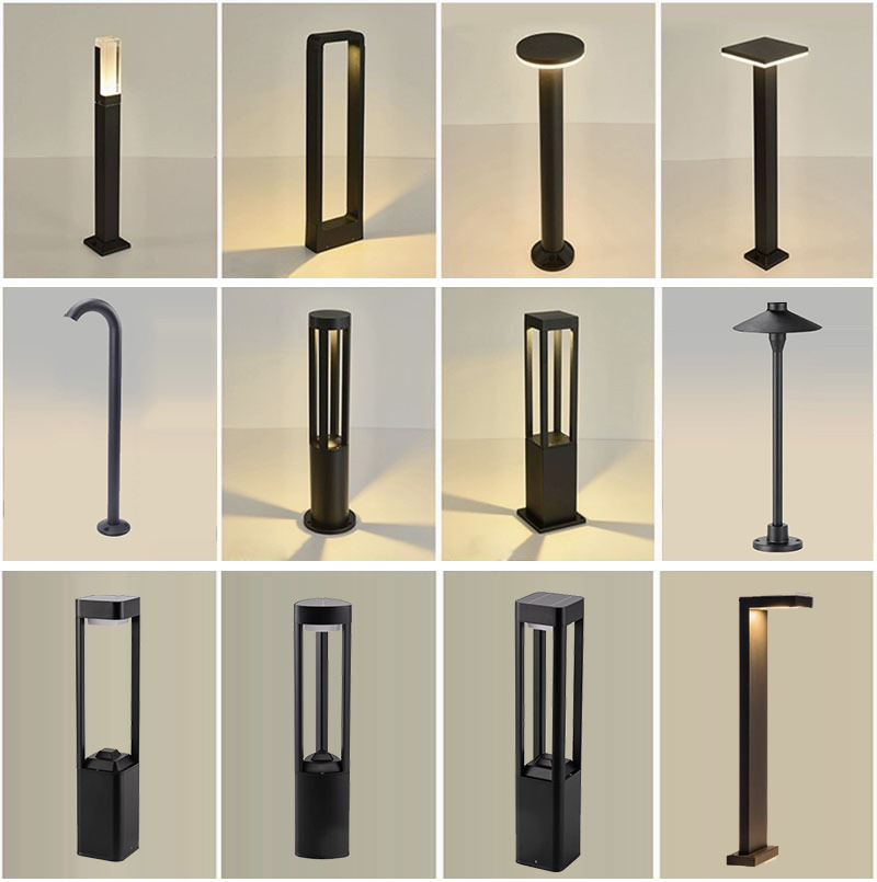 Outdoor waterproof mushroom lawn lights, garden creative umbrella-shaped lights, corridor leading street lights, decorative courtyard landscape ground lights full figure
