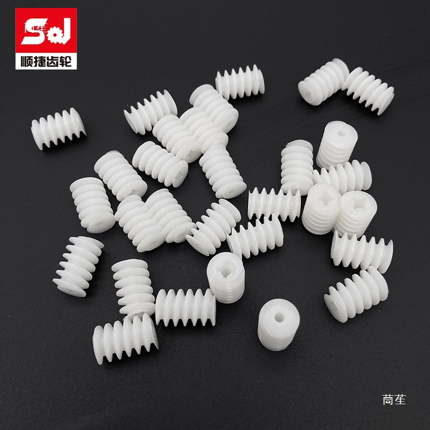 Shunjie reverse thread worm and left-hand rotation worm plastic details Picture