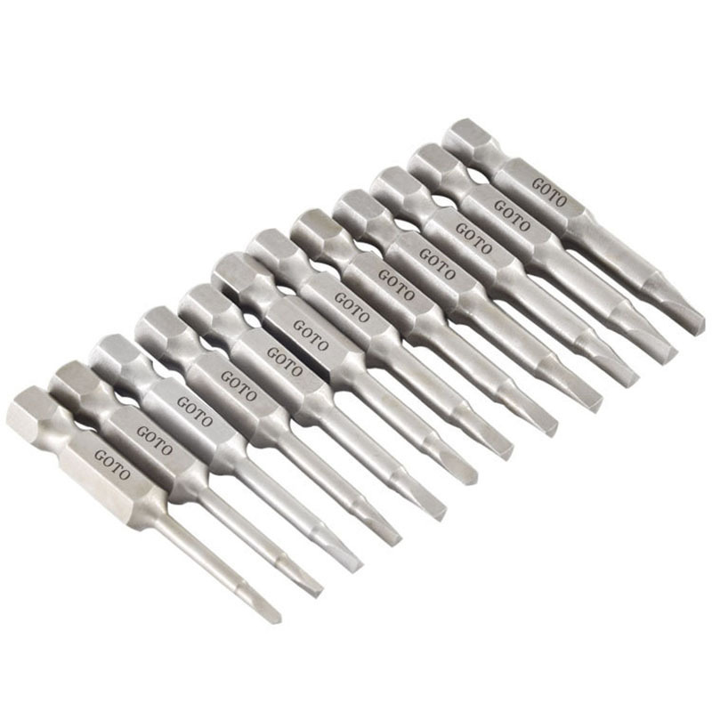 Source factory SH1/4 triangular screwdriver, strong magnetic S2 steel, high hardness triangular air screwdriver bit, industrial grade screwdriver Item Picture