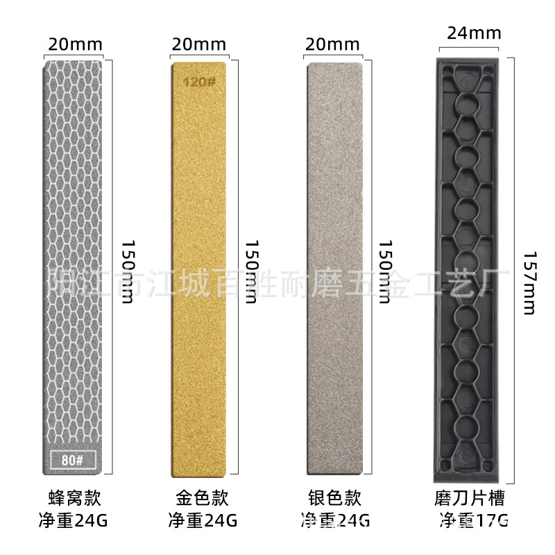 More rust-proof fixed-angle grinding blades, electroplated diamond sand, diamond grinding strips, fixed-angle grinding blades Item Picture