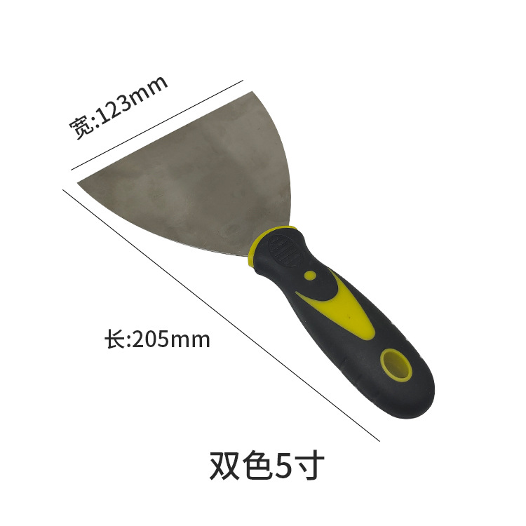 Wholesale putty knife manufacturer, cleaning mud scraper knife, wholesale plastic-handled scraper knife, plastic-handled putty knife manufacturer supply undefined