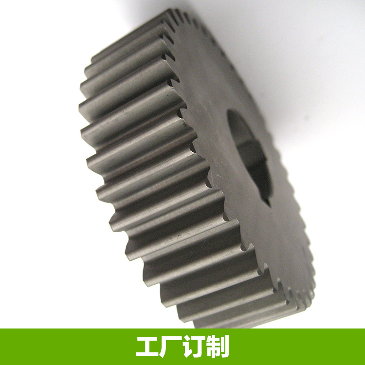 Factory custom-made precision driving gears, large-module gears, spur gears, and helical gears for light industrial machinery packaging machine transmission details Picture