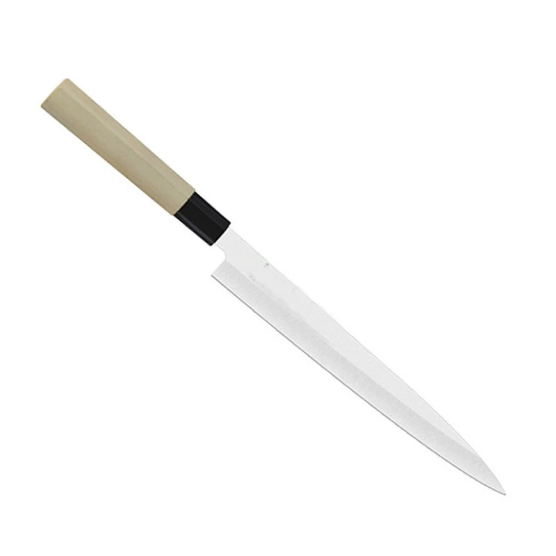 Japanese sashimi knife, Saitake sashimi knife, beef knife, sushi knife, Sakai Fudo salmon special chef's knife, willow blade Item Picture