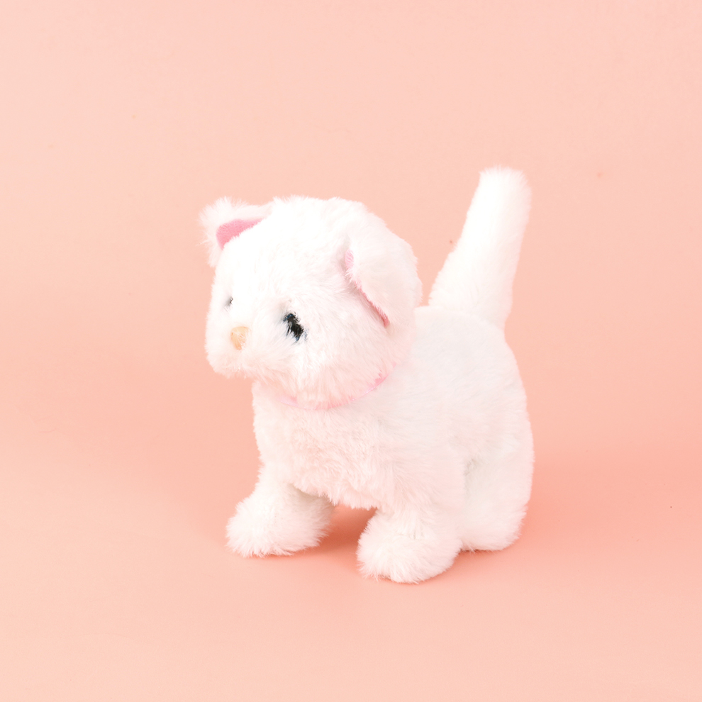 Children's toys, simulated cat dolls, can walk and bark, electronic pets, electric plush dogs and cats, boys and girls, 1 Application Scenario