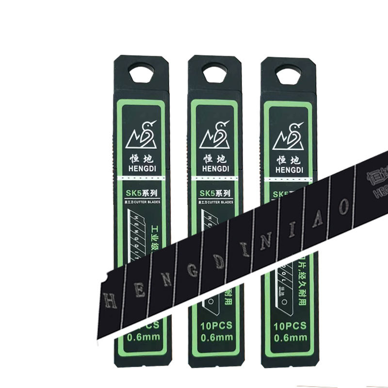 The original manufacturer, Hengdi Blade Art Design Blade Factory, thickened wallpaper blade, sharp cutting, large 18mm blade Item Picture