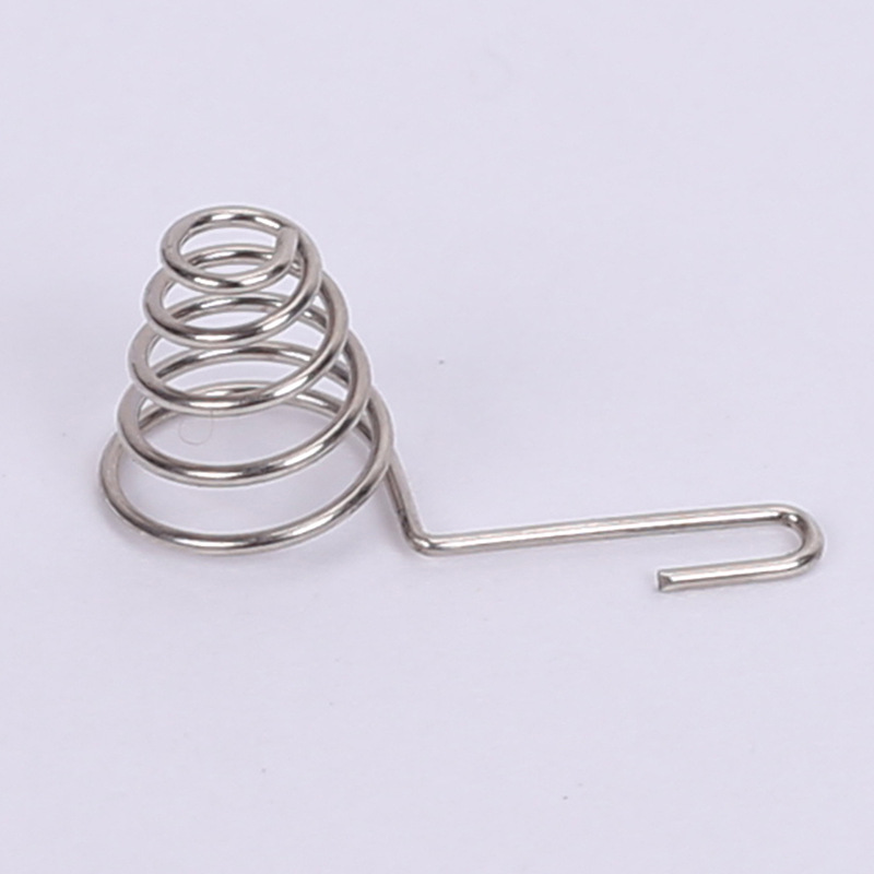 Switch spring, special-shaped stainless steel tower spring, hardware battery spring, compression conical spring. Non-standard drawings are available upon request Specification drawing