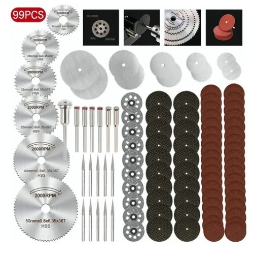 High-speed steel cutting blades, stainless steel saw blades, grinding wheel saw blades, resin saw blades, small saw blade sets, small polishing wheels undefined