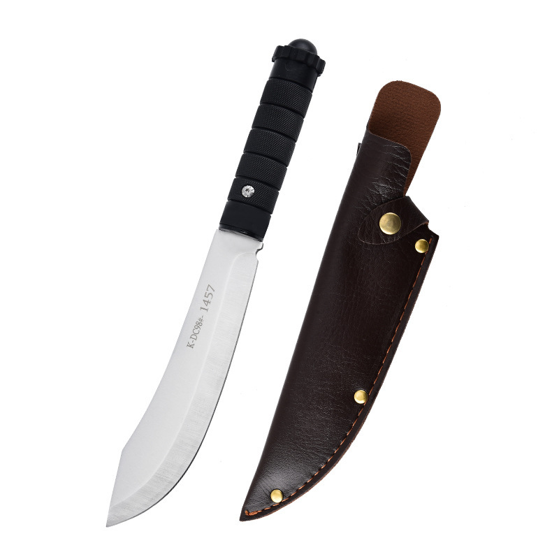 Outdoor knife, sharp camping fruit knife, household multi-functional knife, bone-removing and meat-cutting knife, high-hardness straight knife, portable knife undefined