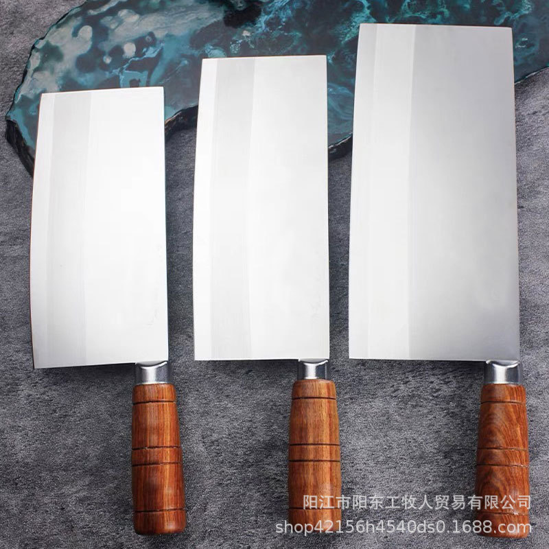 Super sharp stainless steel kitchen knife, Chinese chopping knife, household mulberry knife, chef's special thin-edge slicing knife Application Scenario