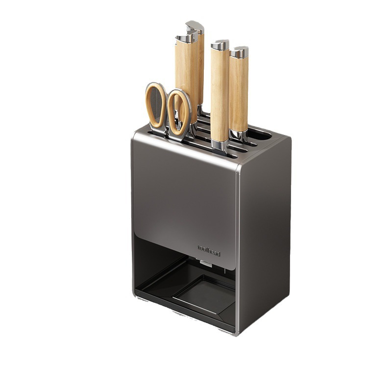 The manufacturer supplies kitchen knife racks, storage racks, household countertops, chopstick baskets, wall-mounted knife racks, and multi-functional storage units Item Picture