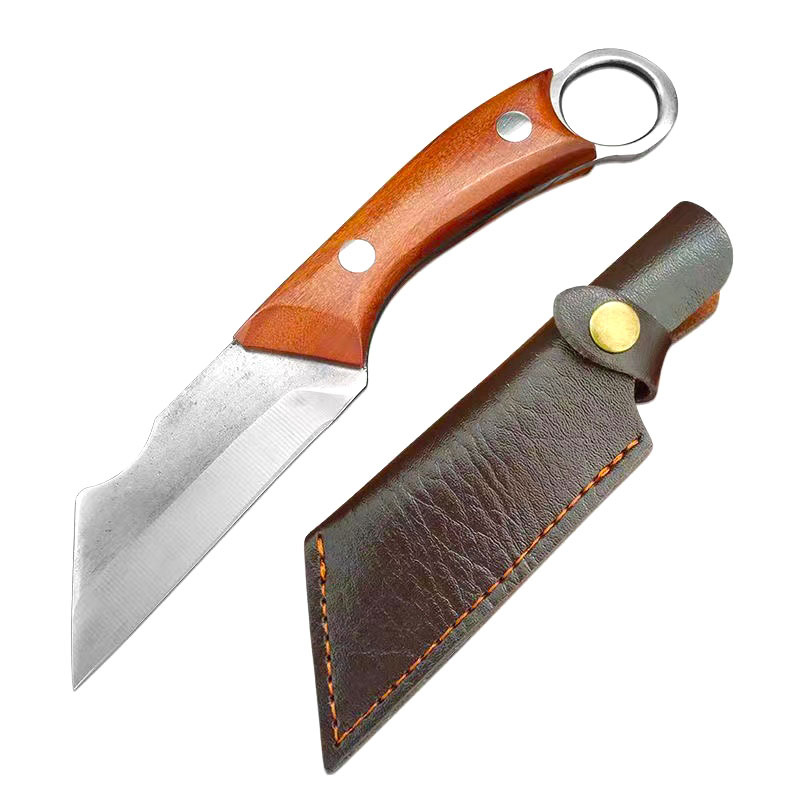 Wood-handled bud grafting knife, special knife for grafting fruit trees, special steel for manual grafting, gardening and garden tools, multi-functional knife Item Picture