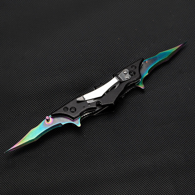Bat knife, high-hardness, sharp, pocket-sized folding knife, folding knife, outdoor portable unboxing tool knife, fruit knife undefined