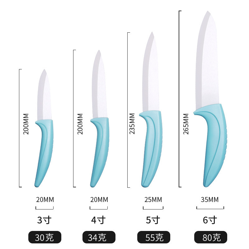Best-selling ceramic fruit knife, household ceramic fruit knife, portable peeler, long and sharp ceramic multi-purpose knife Application Scenario
