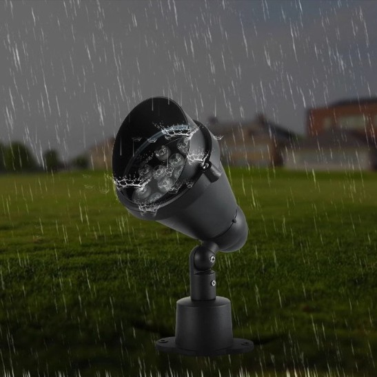 Tree shooting lights, outdoor waterproof spotlights, tree illumination lights, landscape courtyard mud insertion spotlights, ground insertion spotlights, garden ground insertion spotlights details Picture