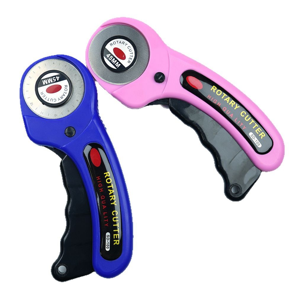 45mm roller knife, fabric cutting knife, 45 circular blade, leather slingshot, rubber band cutting knife, handle, fabric cutting circular knife Item Picture