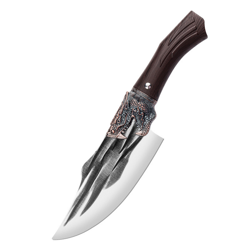 Yangjiang forged street stall kitchen knives, household kitchen knives, chef's bone-cutting knives, special meat and slice knives, and travel knives Item Picture