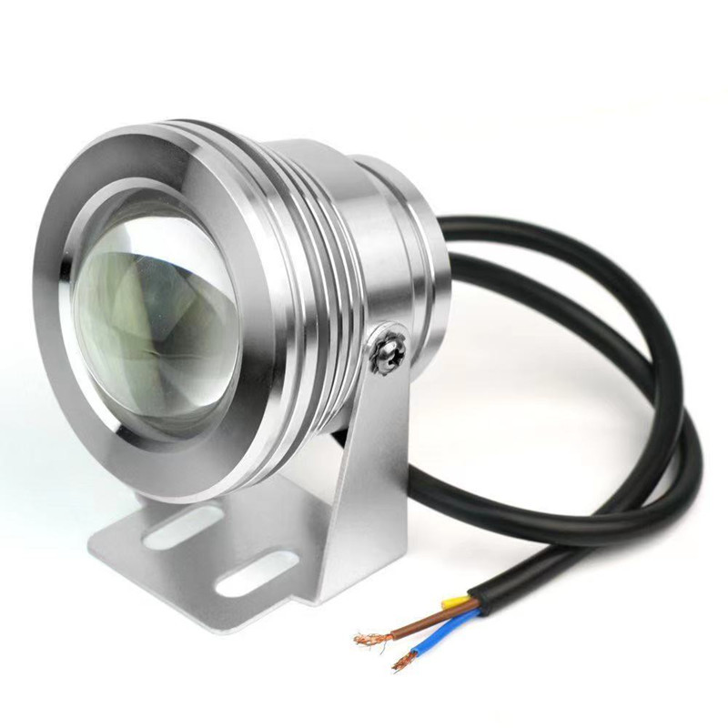 10W underwater light, fountain light, swimming pool light, rgb underwater light, led underwater light, fish Specification drawing