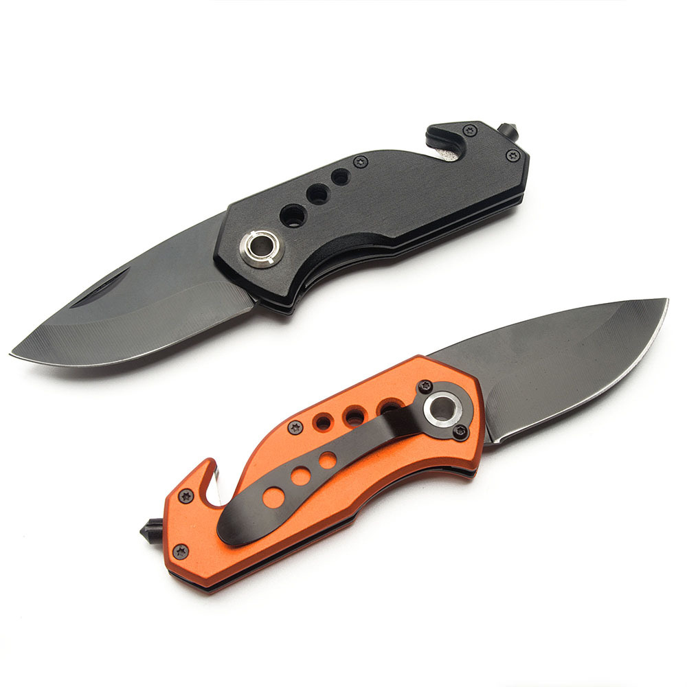 Direct sales of outdoor tools in stock: multi-functional knives, portable folding knives with aluminum handles, stainless steel knives, camping tools Application Scenario