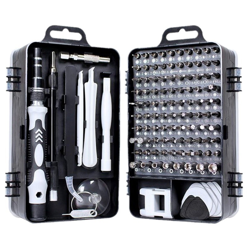 115-in-one screwdriver set, cross-border hardware tools, screw screwdriver set, cross screwdriver head, mobile phone repair tools Item Picture
