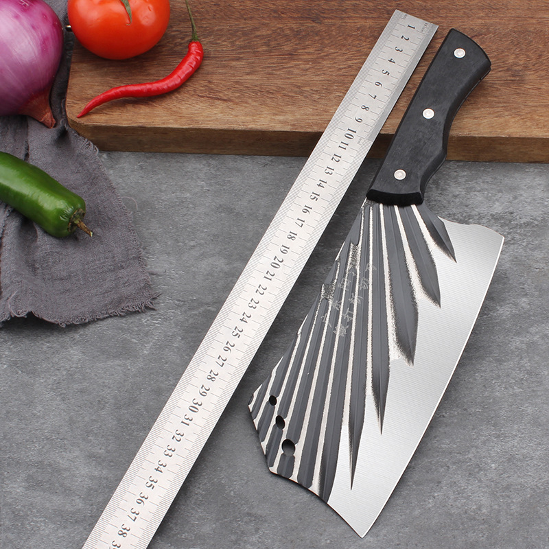 Yangjiang manufacturer's in-stock 20-yuan model kitchen knives, household meat slicers, kitchen stainless steel knives, street stall kitchen knives details Picture