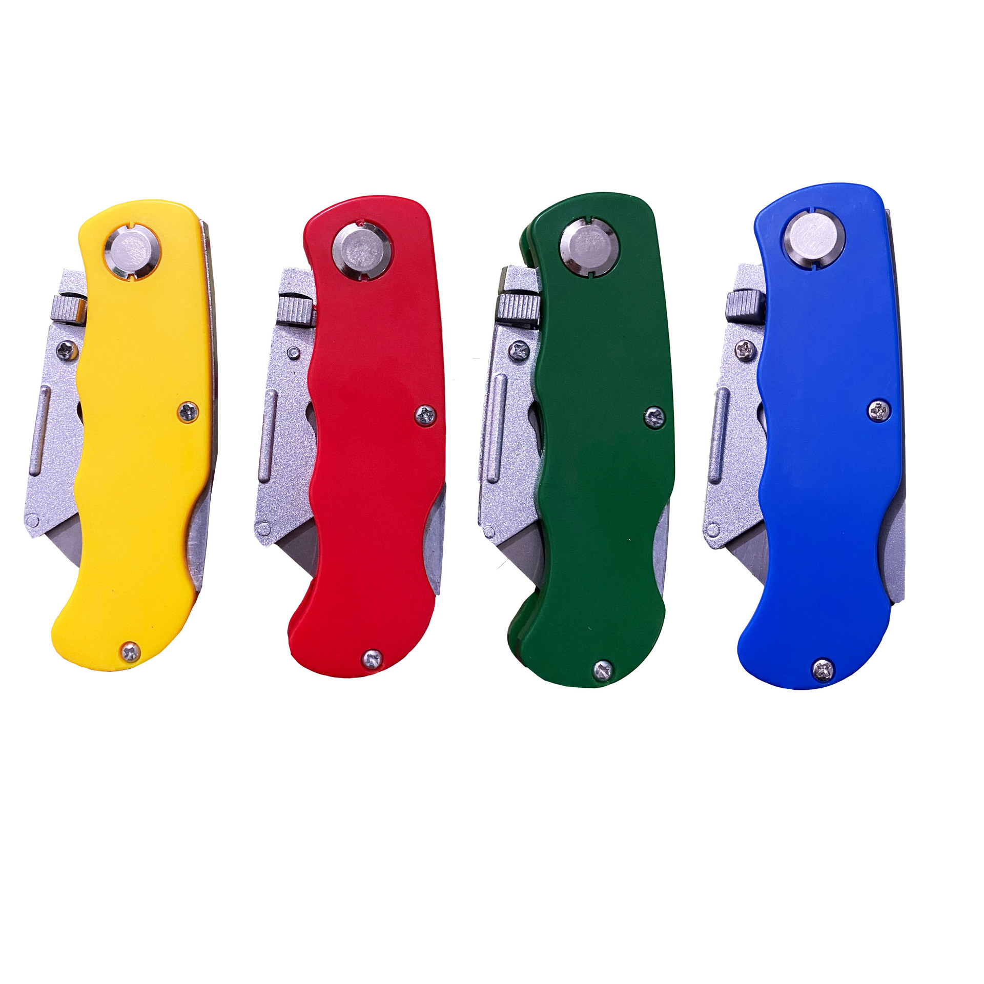 Original manufacturer thickened zinc alloy folding knife, folding utility knife, wallpaper knife, cutting knife, paper cutting knife, office knife Application Scenario