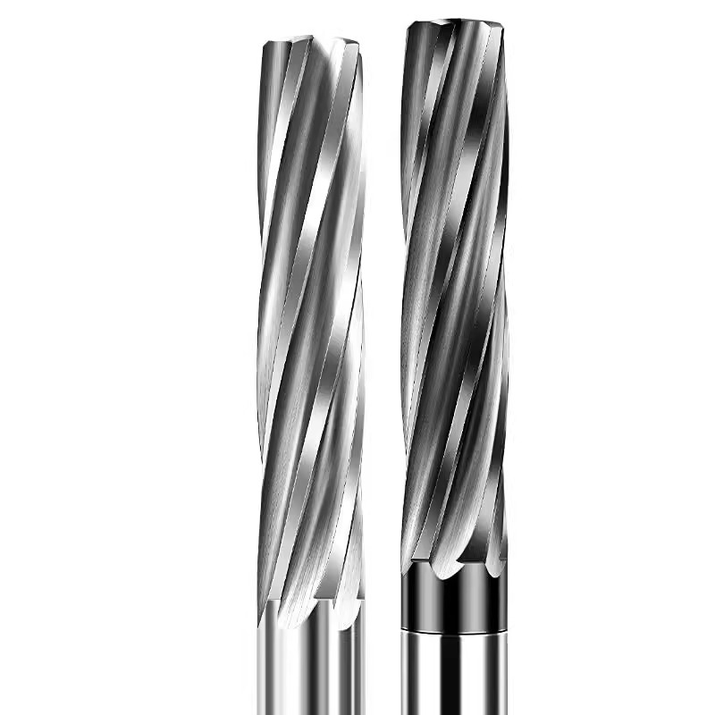 High-precision reamers for tungsten steel spiral reamers, alloy coating machines, H7 hardened steel, aluminum Item Picture