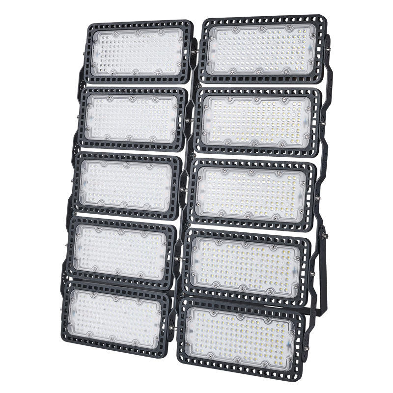 High-power led floodlight adjustable module outdoor engineering waterproof high-brightness 1000W stadium tunnel high-pole light Item Picture