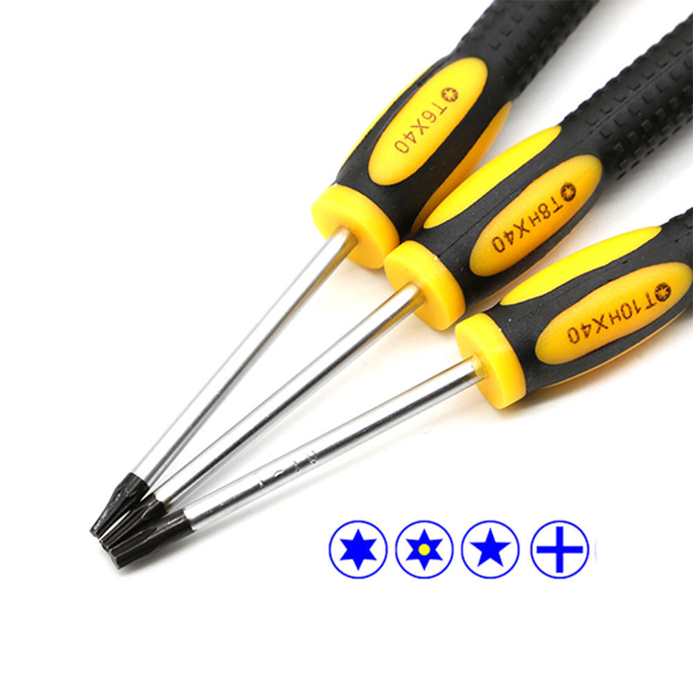 T8 screwdriver with holes, T6 screwdriver, xbox360 disassembly screwdriver, T10 screwdriver with holes and star-shaped screwdriver Application Scenario