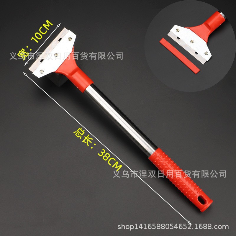 Wholesale cleaning knives, multi-functional scrapers, floor and wall glass dust scrapers, grouting plastic and aluminum alloy scrapers details Picture