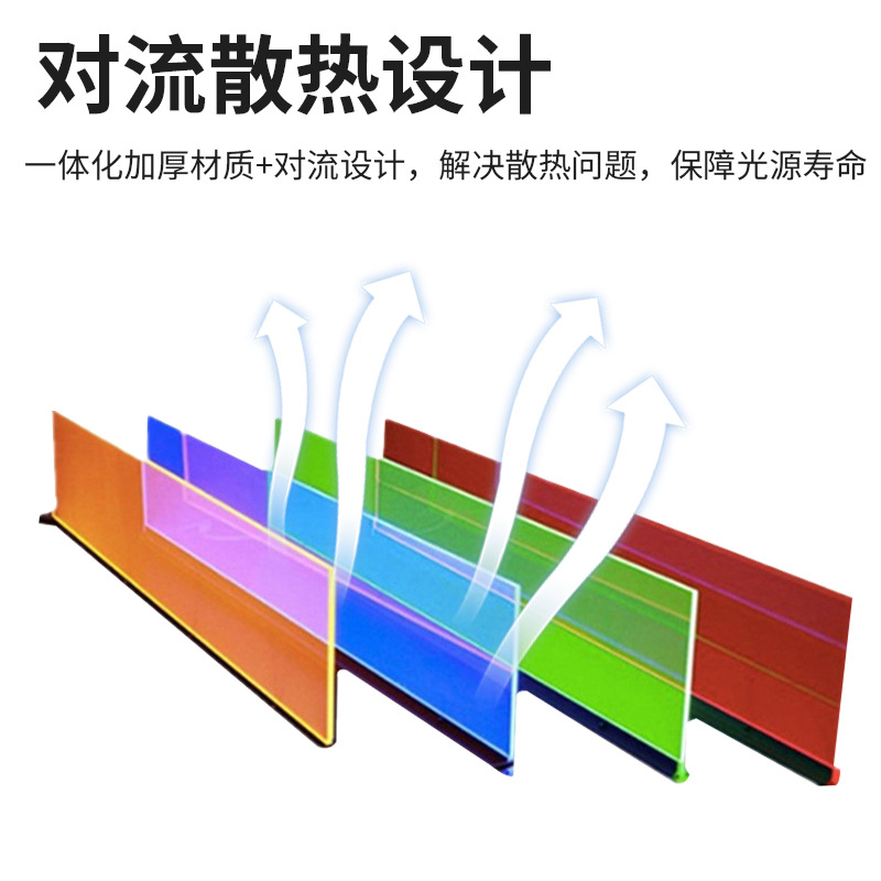 led curtain wall lights, light guide plates, wall-washing lights, strip lights, shopping mall, hotel building curtain wall lighting, decorative paintings, and landscape lighting details Picture
