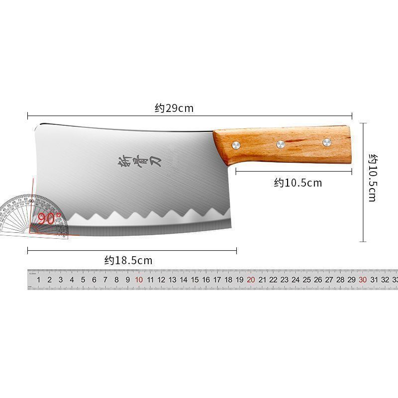 Bone-cutting knife, a special knife for cutting bones, a knife for chopping bones, a kitchen knife, a butcher's knife, a chef's knife, a commercial knife for cutting bones, and a dual-purpose knife for household use Application Scenario