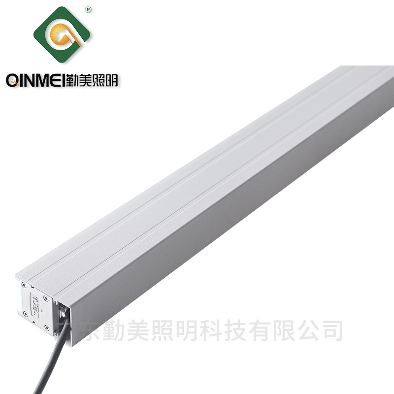 led outdoor linear floor tile lights, park and square lighting linear ground lights, embedded waterproof strip ground lights Application Scenario
