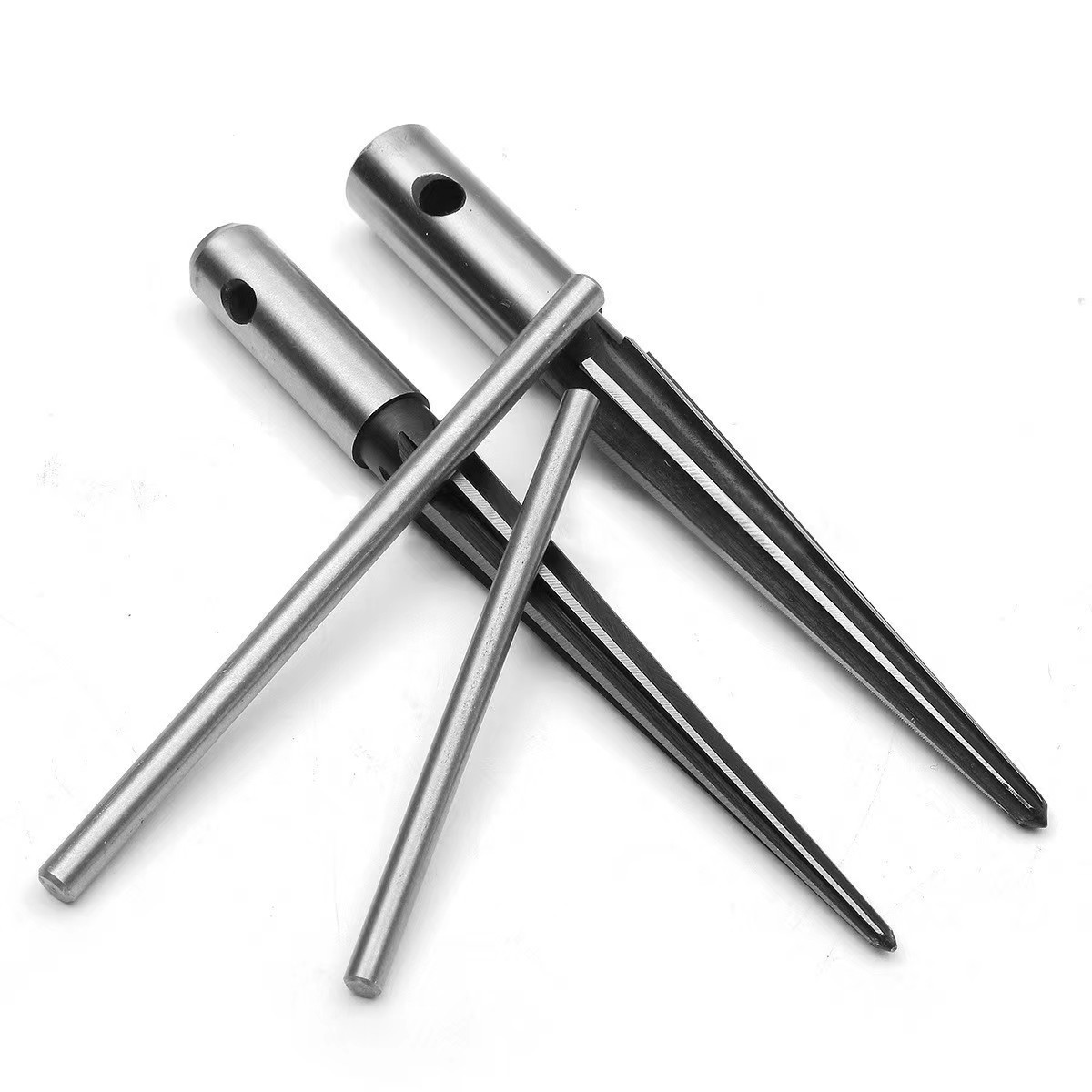 Cross-border hand reamers, stainless steel woodworking type machine conical reamers, T-shaped hole reamers 3-13mm in stock Specification drawing