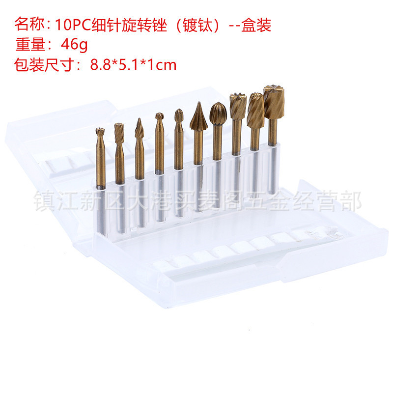 Electric mill matching wood rotary file set, woodworking milling cutter, wood carving and engraving knife Application Scenario