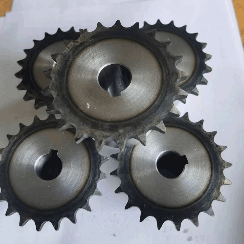 Supply double-pitch gears for industrial machinery transmission, stainless steel transmission gears, double-row large-pitch sprockets Specification drawing