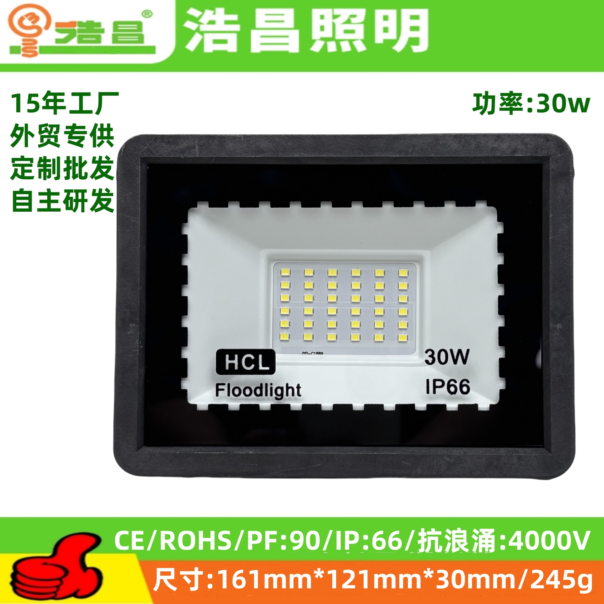 Outdoor floodlights, tunnel lights, small apple floodlights, outdoor waterproof floodlights, led floodlights details Picture