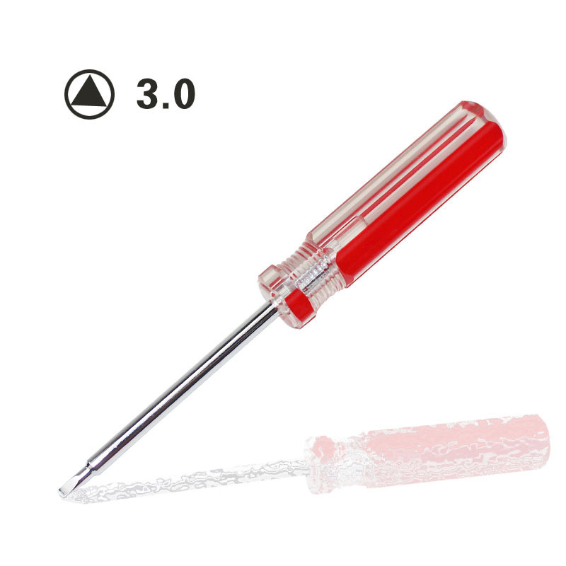 Y-shaped screwdriver, special-shaped special screwdriver, triangular screwdriver, triangular herringbone, U-shaped and Y-shaped screwdriver set, color strip Specification drawing