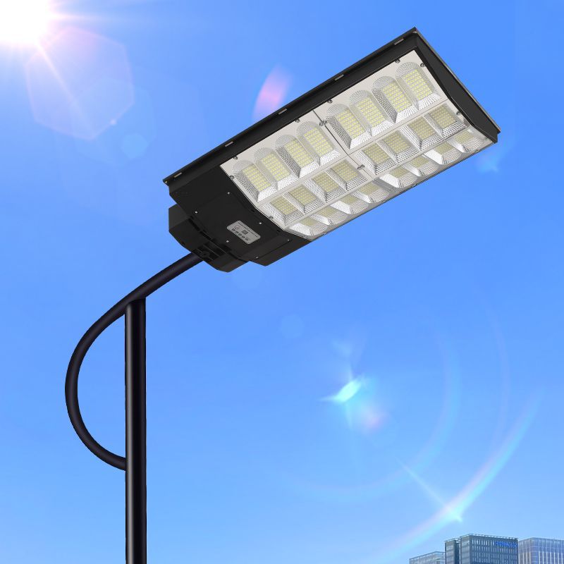 Amazon's best-selling solar-integrated street lamp, a rural household outdoor garden lamp, features ultra-bright sensor automatic lighting and water resistance details Picture