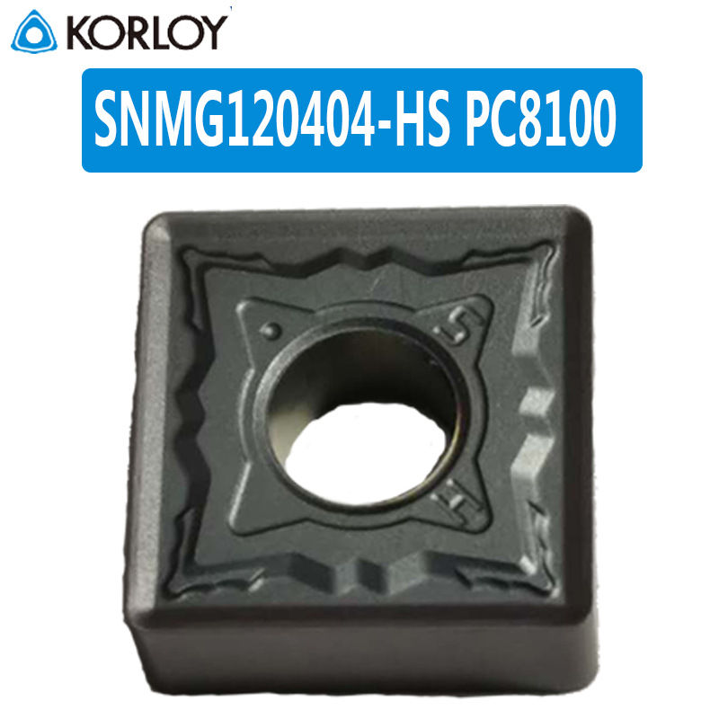korloy CNC SNMG120404-HA/HS precision cutting outer circular cast iron steel parts stainless steel blade undefined