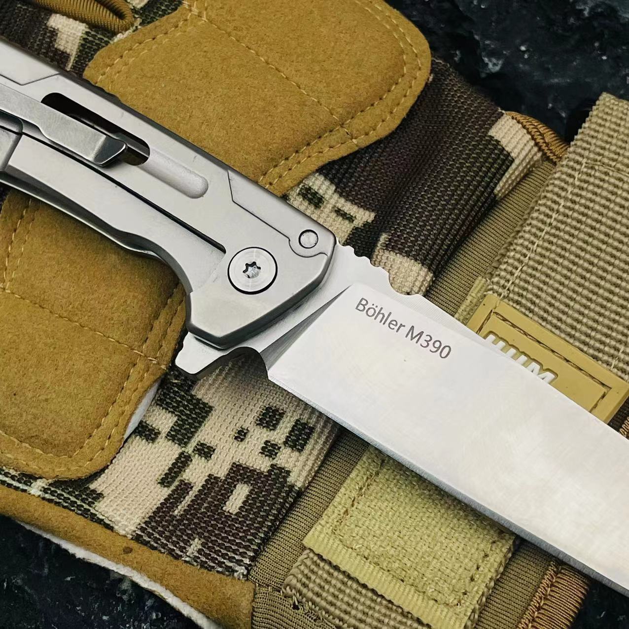【 Silver Armor Small Folding Knife 】 Hot all-metal small folding knife, portable, high hardness, sharp, wholesale price fruit knife Specification drawing