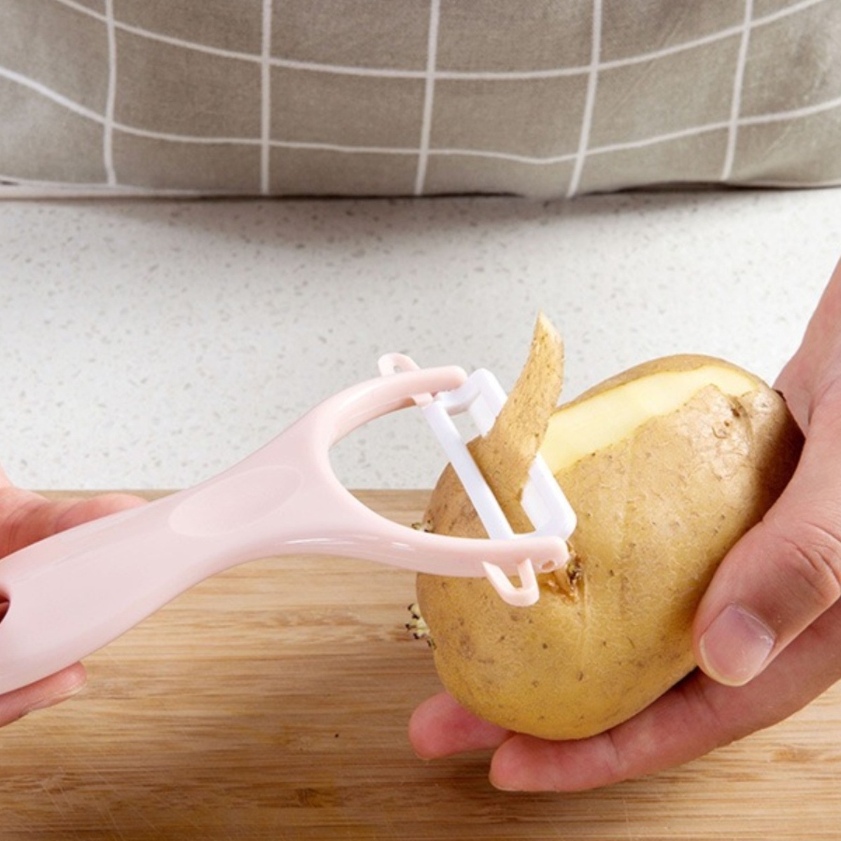 Ceramic fruit and potato peeler, kitchen multi-functional planer, household apple peeler, peeler Specification drawing