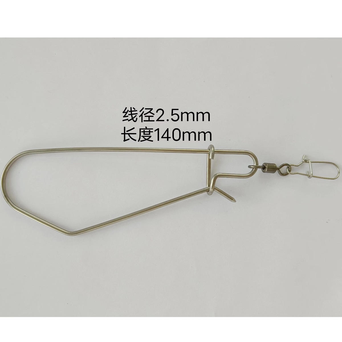 Live fish buckle, stainless steel fish buckle, fish lock without 8-shaped ring, Zhuhai fish buckle, Zhuhai spring Application Scenario