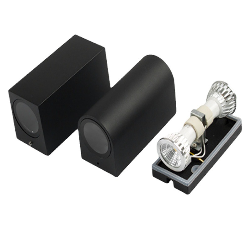 GU10 GU5.3 MR16 wall lamp housing led outdoor lamp cup Simple corridor wall lamp outdoor exposed table lamp Item Picture