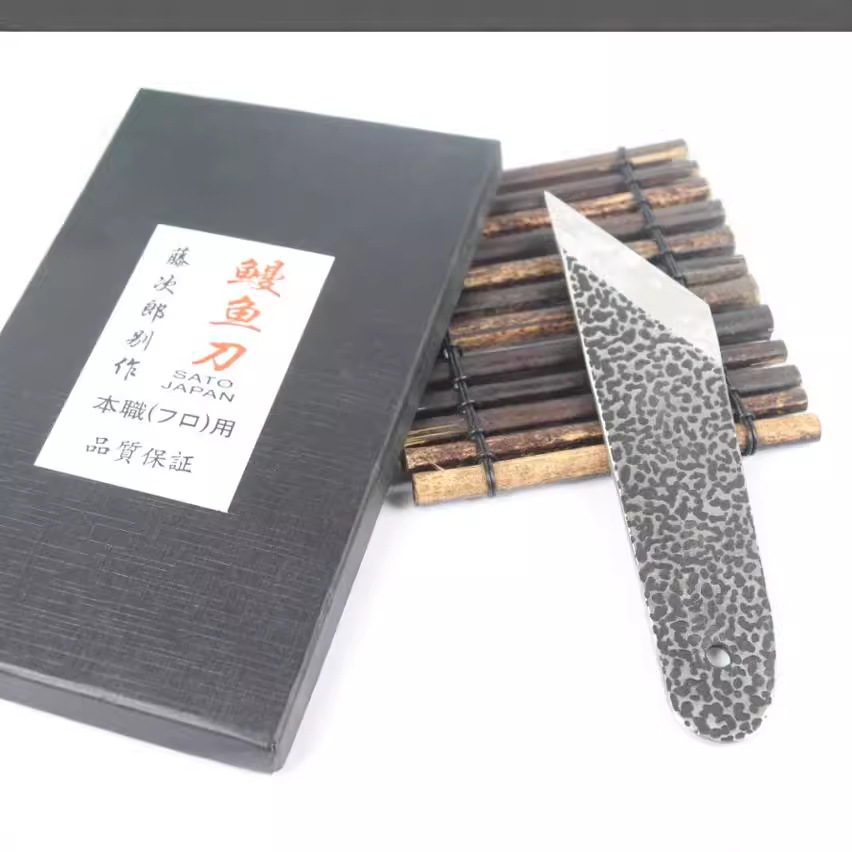 Japanese-style eel knife, special knife for killing eels, horse step fish knife, fish nail, sashimi cooking knife, Edo eel split knife, fish slice knife Application Scenario