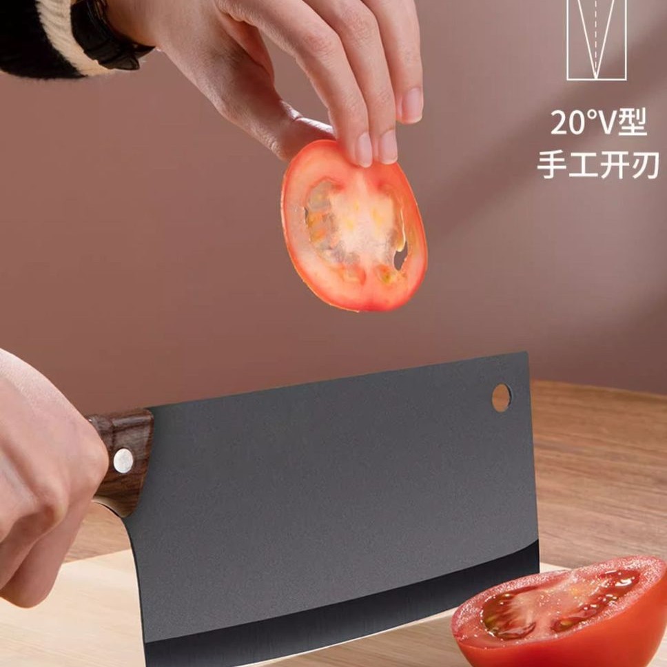 Household kitchen knife, stainless steel kitchen sharp meat slicer, ultra-fast slicing knife, meat slicer, special knife for chef ladies Application Scenario