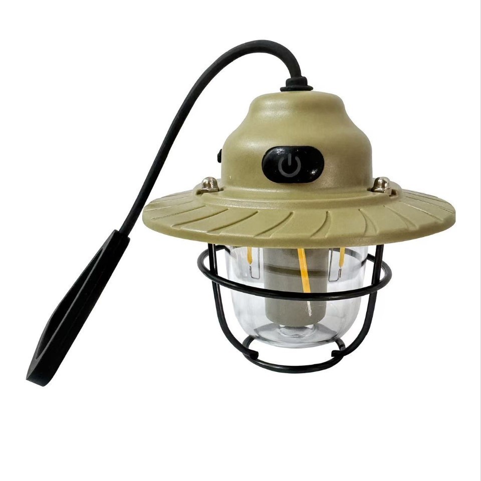 LED camping light, cashew lamp, outdoor night light, USB wireless, movable, stepless dimming, click to switch, remote control breathing Application Scenario